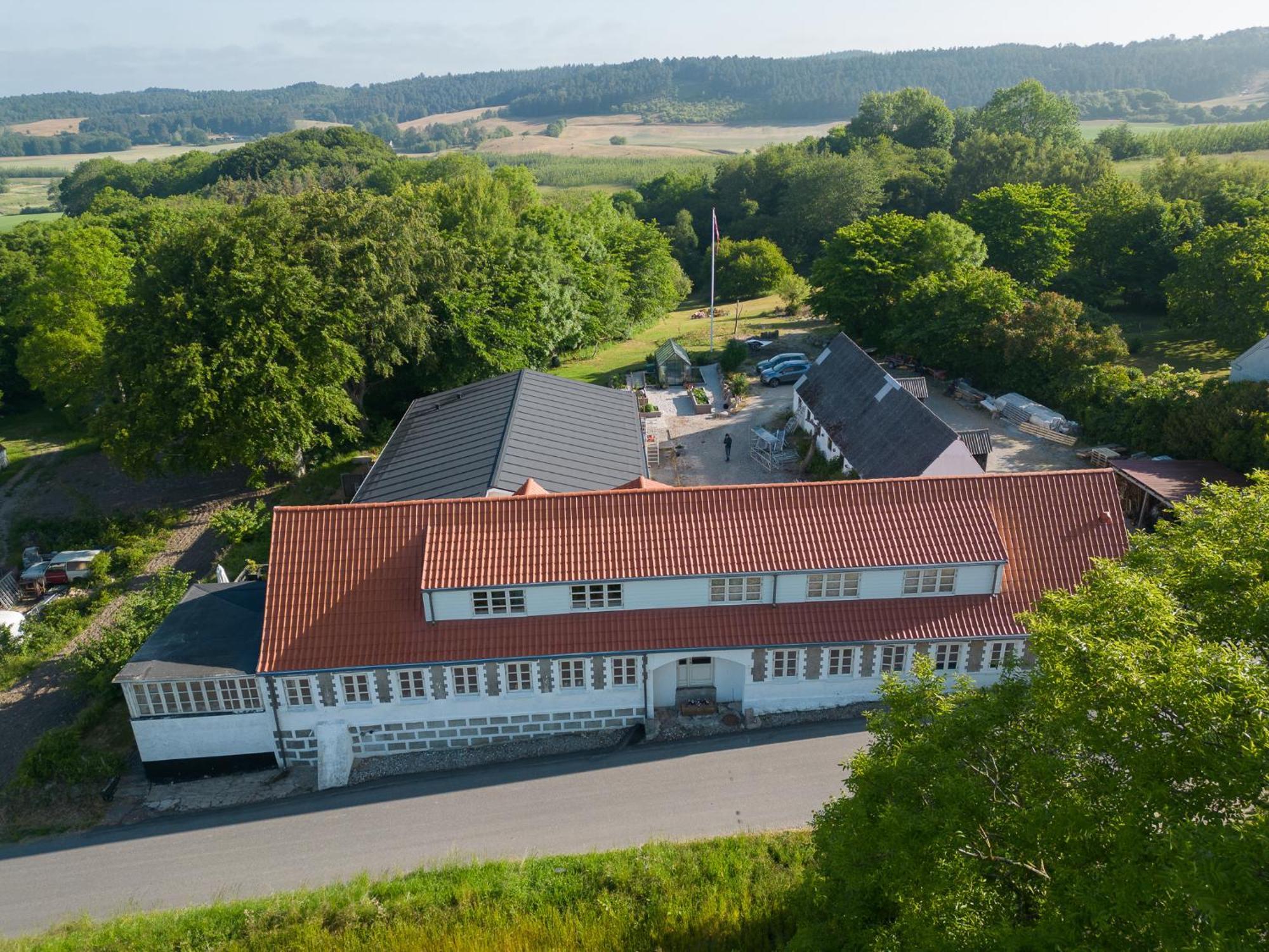 Hos Molsgaarden Bed & Breakfast Knebel Eksteriør bilde