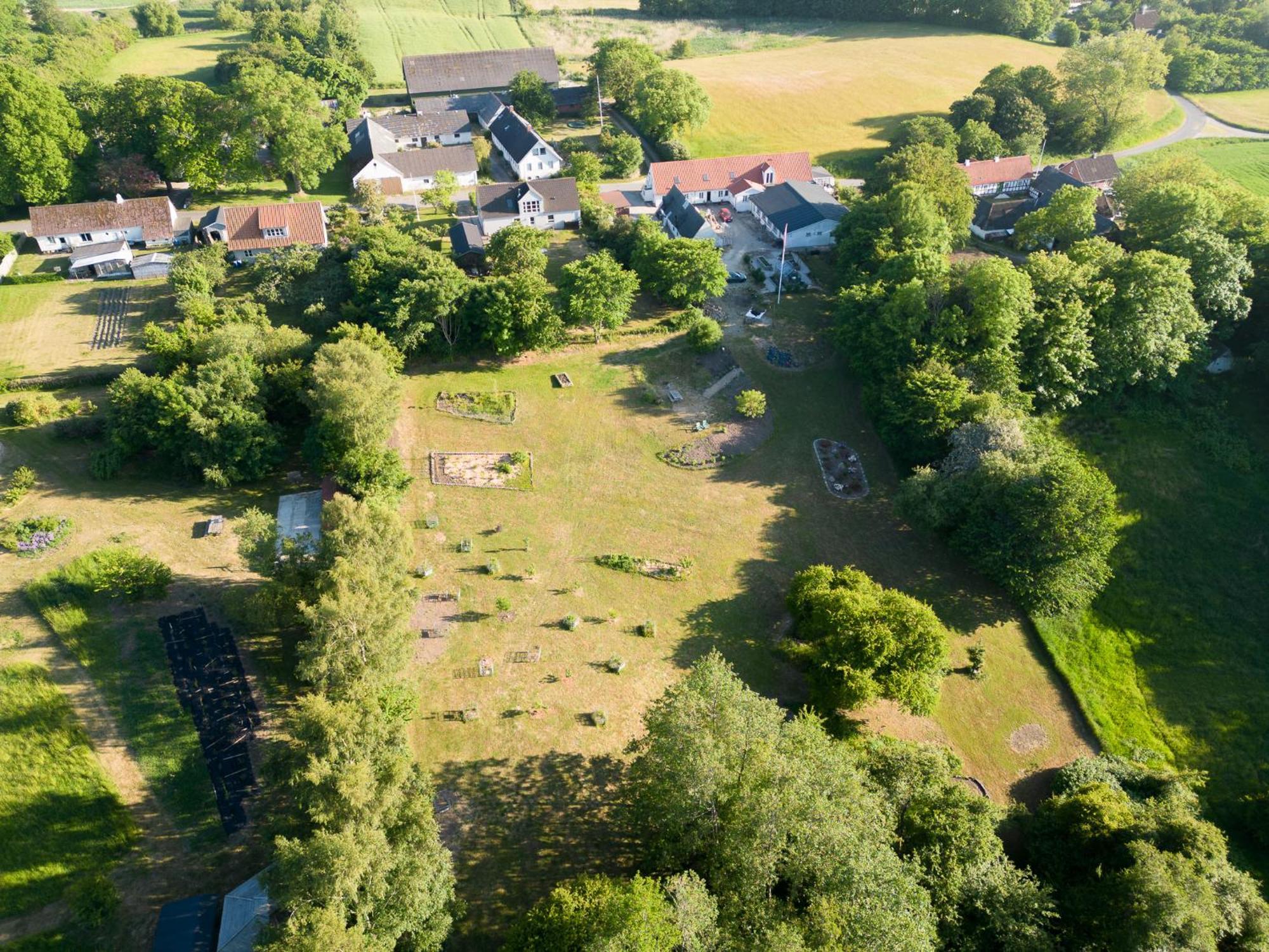 Hos Molsgaarden Bed & Breakfast Knebel Eksteriør bilde